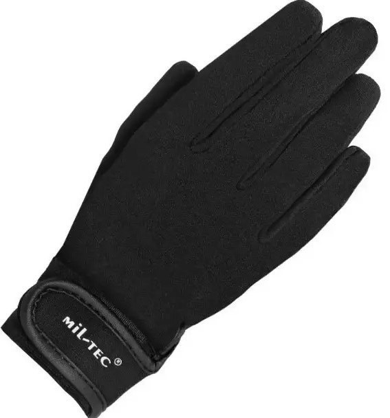 Рукавички тактичні неопренові Mil-Tec Black 11660002 розмір 2XL, фото 1