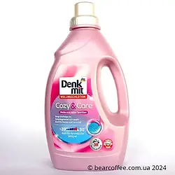 Гель для прання шерстяних та шовкових речей Denkmit Cozy Care 1,5л 30 циклів Німеччина