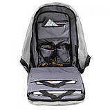 Рюкзак Travel Bag D3718-1. Колір: чорний ZW-40, фото 3