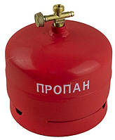 Металевий газовий балон 5 л для дому, Побутові газові балони