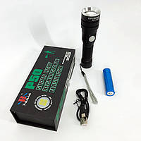 Армійський ліхтарик тактичний BL-611-P50, Ліхтарик військовий, Гарний ліхтар для полювання VD-44