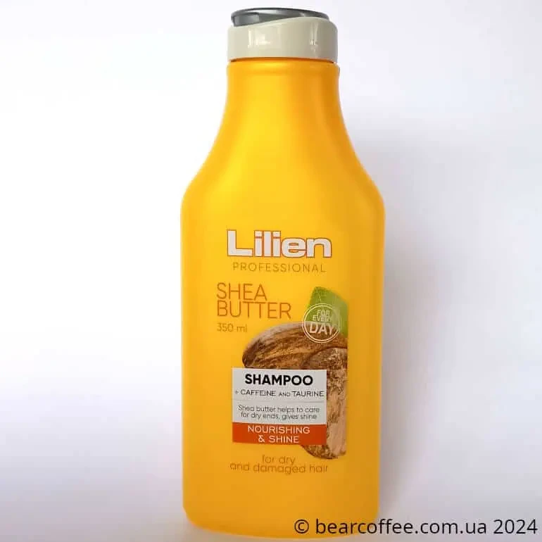 Шампунь для волосся Lilien Shea Butter Shampoo 350мл