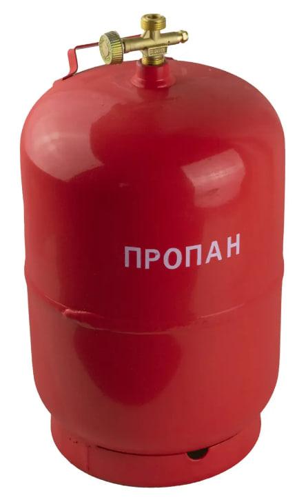 Металевий газовий балон 12 л для дому, Побутові газові балони