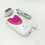 Епілятор депілятор бритва VGR V-722, Жіночий тример для тіла, Бікіні-тример, Епілятор для бікіні RE-91, фото 9