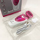 Епілятор депілятор бритва VGR V-722, Жіночий тример для тіла, Бікіні-тример, Епілятор для бікіні RE-91, фото 8