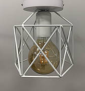 Стельовий світильник білий