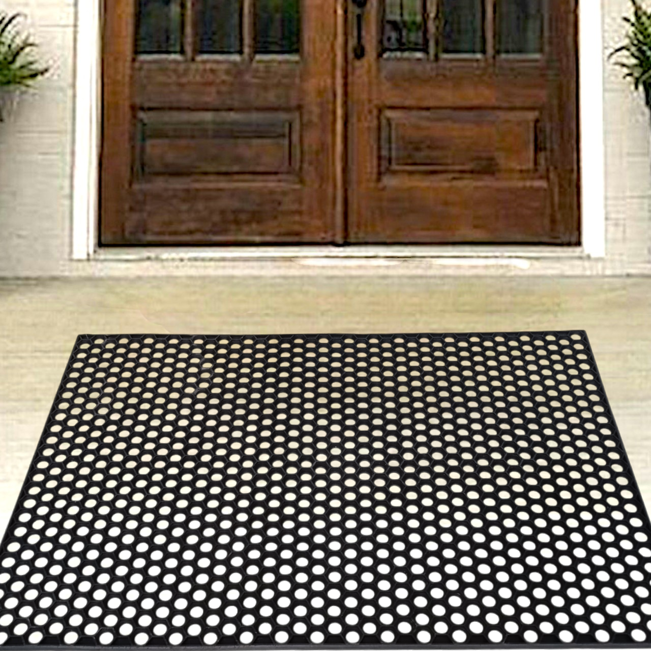 Килим придверний брудозахисний Сота 100х140 см, фото 1
