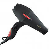 Професійний фен для волосся Domotec MS 0219 з дифузором 3000Вт чорний CS-39, фото 3