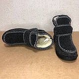 Бурки для дому 40р, Домашні чуні жіночі, Калоші дачні, Калоші утеплені чорного кольору UN-64, фото 4