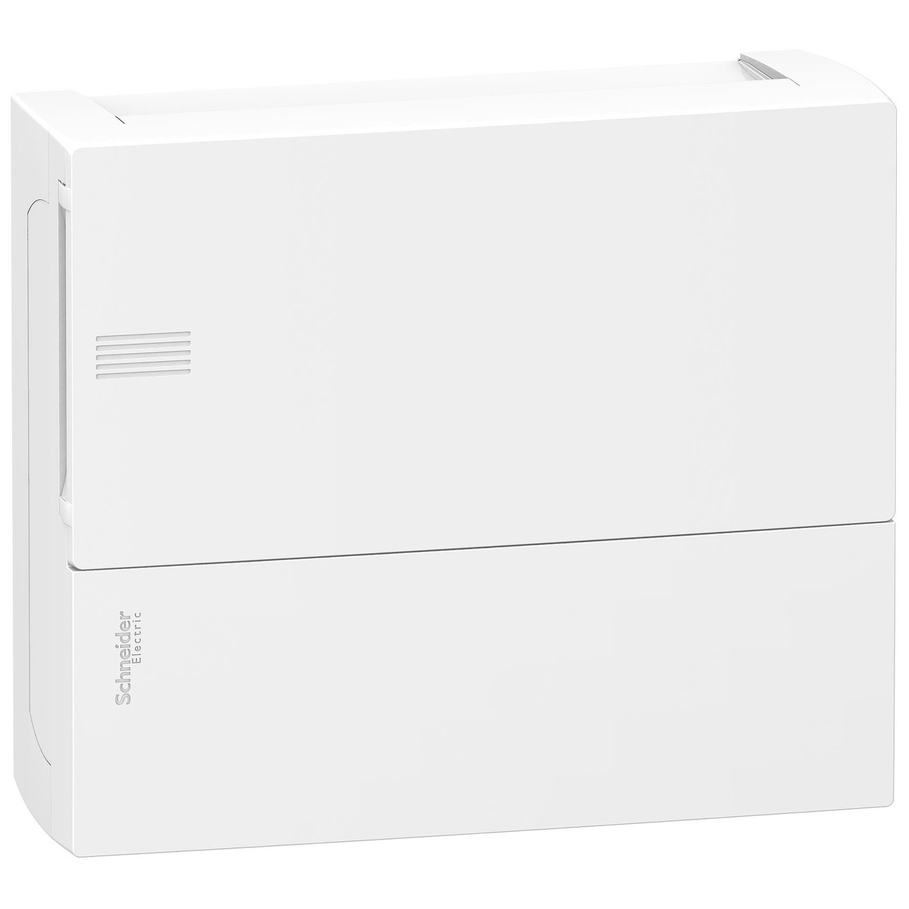 Щиток 12 модулів накладний з білими дверцятами, Schneider Electric серія Resi9 MP, MIP12112, фото 1