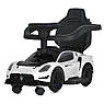 Дитяча каталка-толокар Maserati 5106 з батьківською ручкою 2 в 1 Білий, фото 6