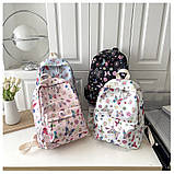 Рюкзак дівчина нові сумки для дівчаток сумка міський стильний гурт, фото 9