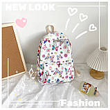 Рюкзак дівчина нові сумки для дівчаток сумка міський стильний гурт, фото 6