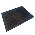 Килимок гумовий придверний Сліди 60х75 см, фото 2