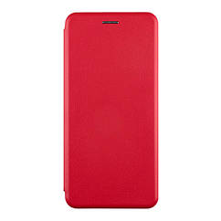 Чехол-книжка кожа для Motorola G54 Цвет Red