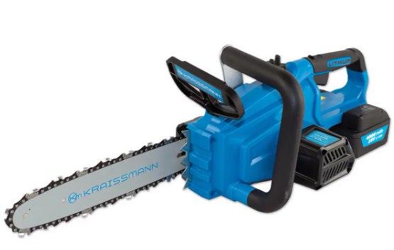 Ручна акумуляторна пилка для різання гілок Kraissmann 4000 AKS-BL 36 Li Акумуляторні ланцюгові пилки 2 АКБ, фото 1
