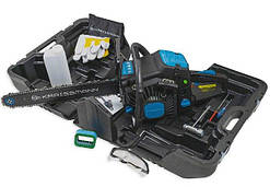 Професійна бензинова ланцюгова пилка Kraissmann KSC 65 Бензопила для різання дров ( КЕЙС )