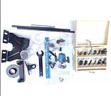 Професійний мережевий ручний фрезер по дереву Kraissmann 1500 OFE 6-8 для обробки дерева (12 насадок), фото 4