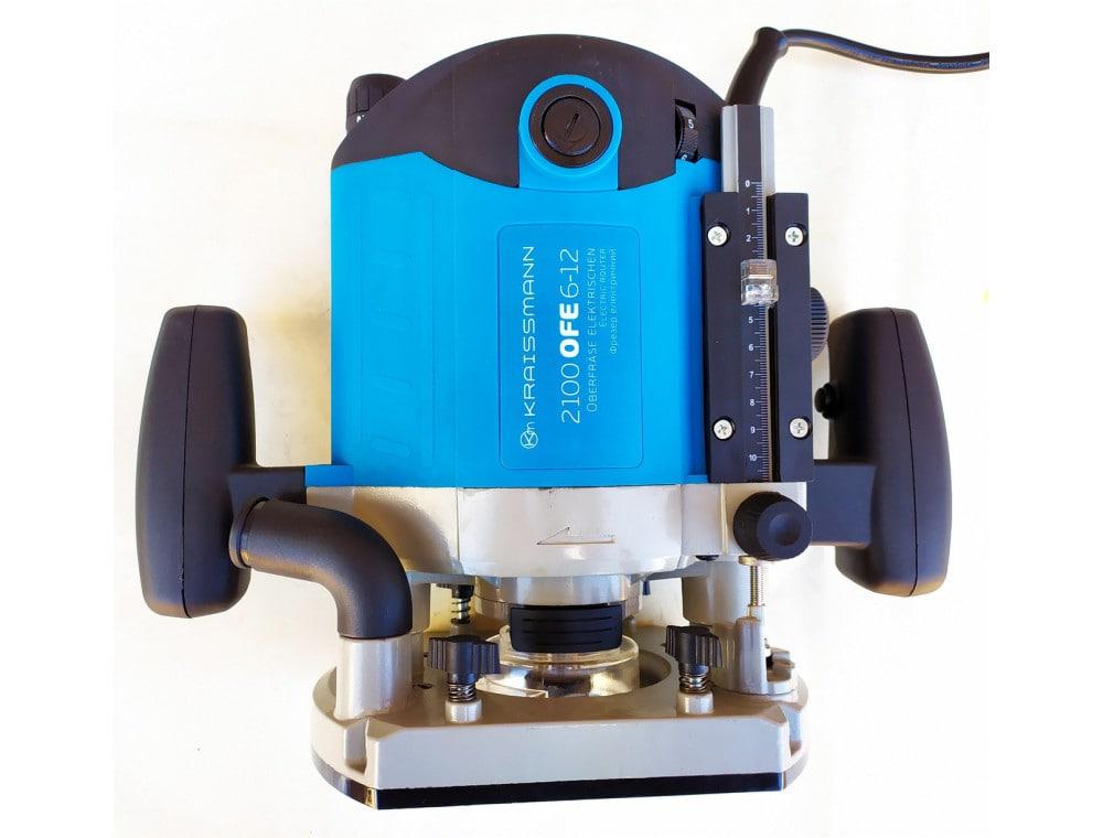 Ручний будівельний фрезерний верстат KRAISSMANN 2100 OFE 6-12 Фрезери електричні, фото 1