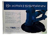 Машина шліфувальна для стін Kraissmann 750 TBS 180 (180 мм,750 Вт) MAX, фото 6
