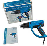 Професійний технічний фен KRAISSMANN 2002 HLP 3 Якісний будівельний фен (3 режими нагрівання), фото 6