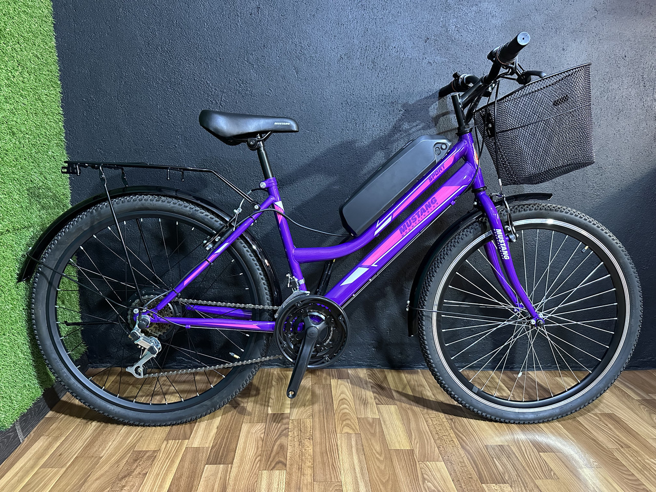 Електровелосипед Mustang 26" 36V/500W/13Ah li-ion, Задній привод (Pass-система) 2025