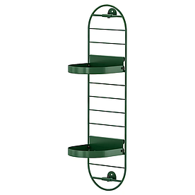 Опора для рослин, настінна, темно-зелена, 54 см