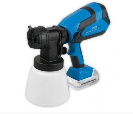 Акумуляторний фарбопульт Kraissmann 651 ASP 20UL, фарборозпилювач (100 din,Без АКБ і Зарядки) MAX, фото 1