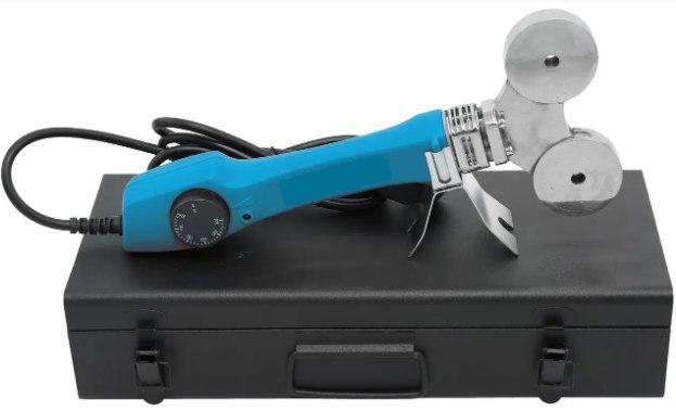 Паяльник для пластикових труб Kraissmann 1600 EMS 4 Паяльник для опалення (Для труб 20-40, 4 насадки), фото 1