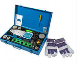 Апарат для паяння пластикових труб Kraissmann 2400 EMS 6 Електричні паяльники (Для труб 20-63, 6 насадок), фото 4