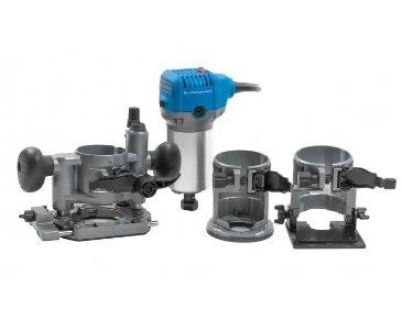 Фрезер триммер по дереву KRAISSMANN 910 OFT 6-8 Ручний фрезерний верстат по дереву (3 БАЗИ), фото 1