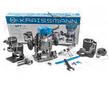 Фрезер триммер по дереву KRAISSMANN 910 OFT 6-8 Ручний фрезерний верстат по дереву ( 4 БАЗИ), фото 2