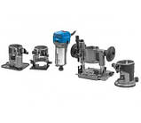 Міні фрезер для обробки дерева KRAISSMANN 910 OFT 6-8 Професійний ручний мережевий фрезер ( 4 Бази), фото 2