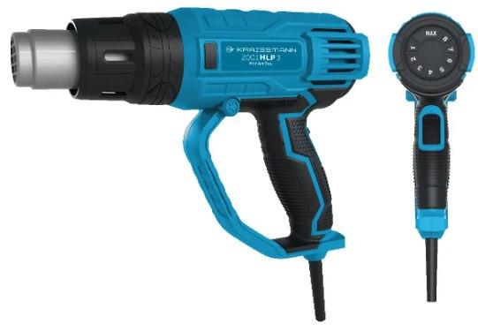 Фен технічний мережевий для зняття старої фарби KRAISSMANN 2001 HLP 3 Будівельний мережевий фен (3 режими нагрівання), фото 1