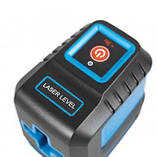 Лазерний нівелір для будівництва KRAISSMANN 2 LLC 15R Високоточний нівелір (Червоний промінь, 15 м), фото 4