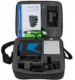 Професійний лазерний рівень KRAISSMANN 12 3D-LLG 25 RG Лазерний рівень на тринозі ( 25 м, Зелений промінь), фото 4