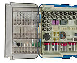 Набір насадок для гравера KRAISSMANN ZM'418 (418 насадок, Кейс) MAX, фото 5