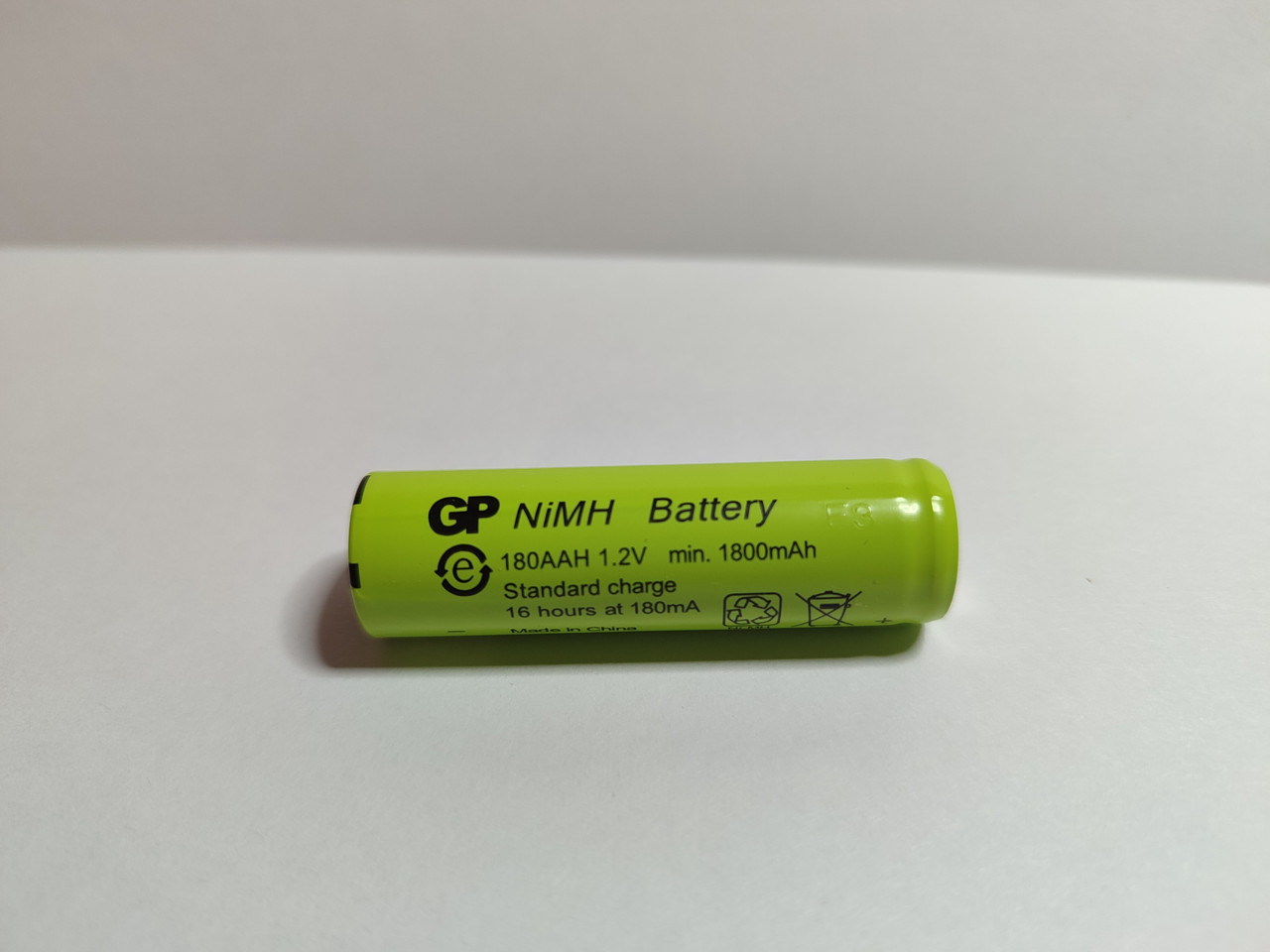 Акумулятор GP 180AAH ємність 1800 mAh технічний промисловий