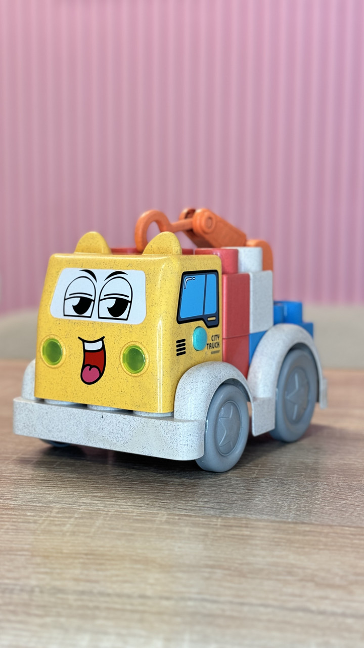 Машинка-конструктор Автокран 9910 А, фото 1