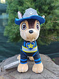 Мягкая игрушка Щенячий патруль Гонщик Чейз  ТМ Копиця 25 см  PAW Patrol якість швидка відправка, фото 2