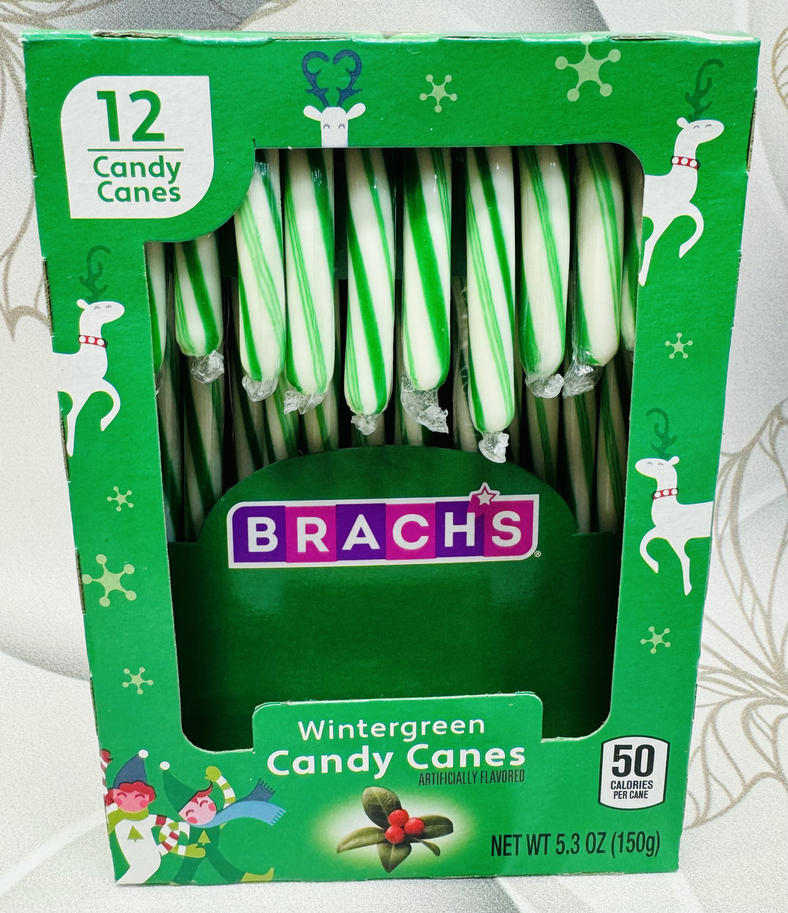 США Цукерки-тростинки CANDY CANES Зимова м'ята