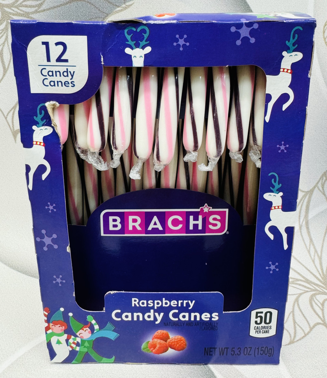 США Цукерки тростинки Candy Canes Малина, фото 1