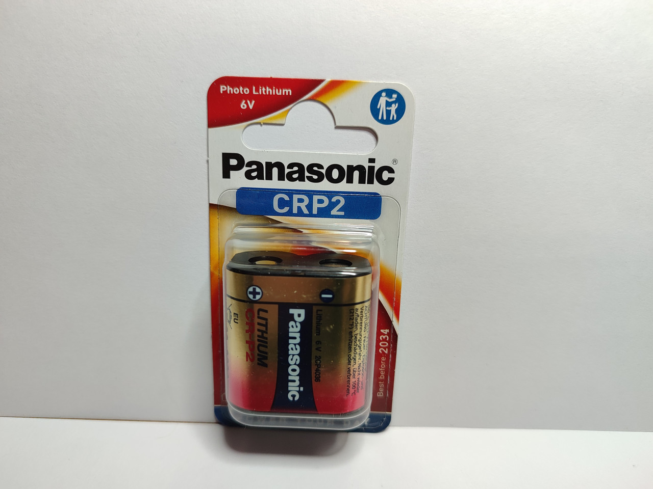 Батарейка Panasonic CRP2 CR-P2 Lithium напруга 6V 223