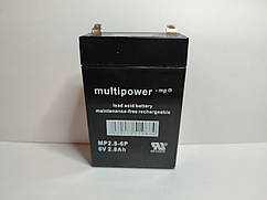 Аккумулятор Multipower MP2.8-6 Akku PB 6V 2800mAh AGM