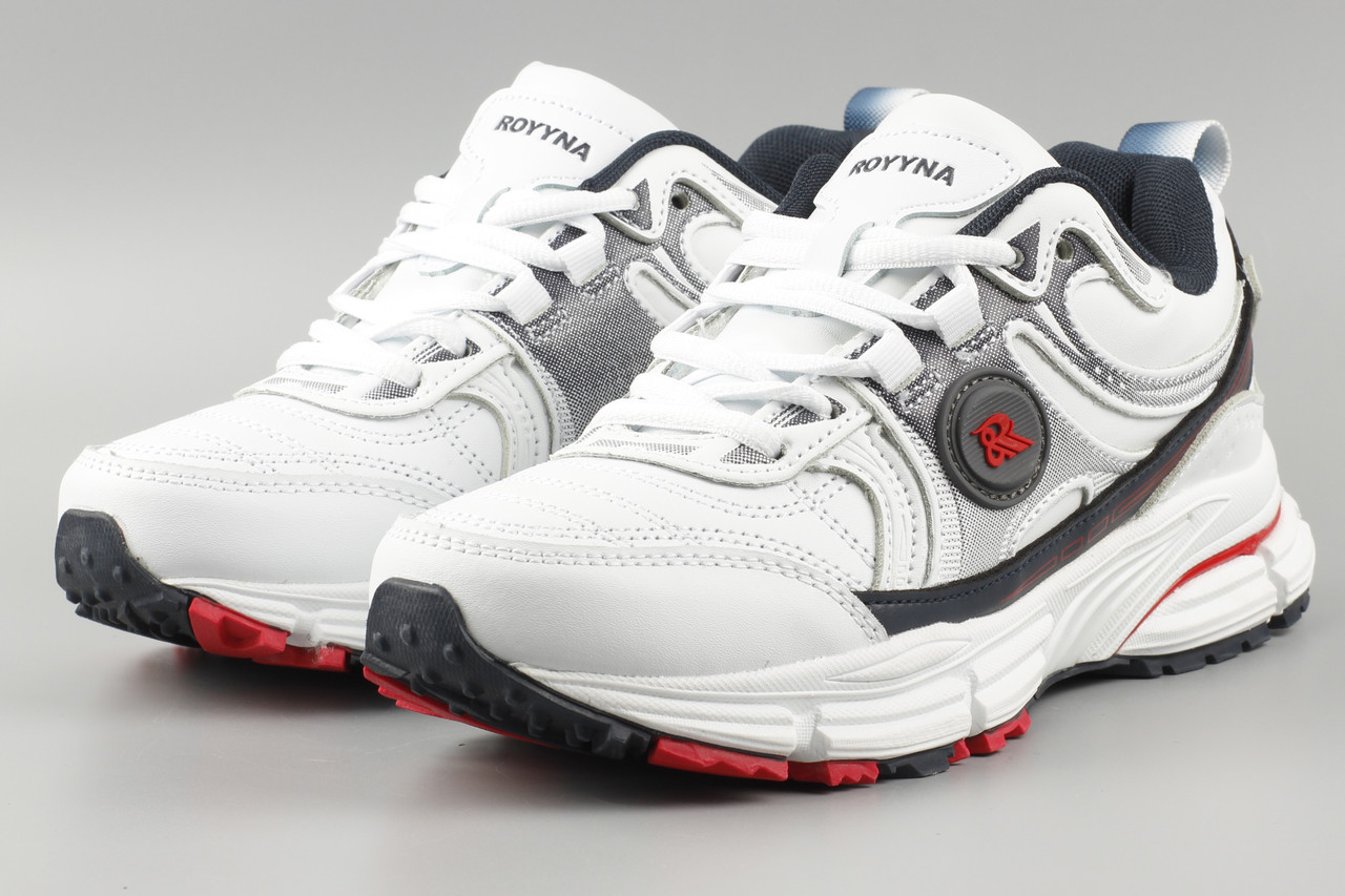 Кросівки унісекс жіночі білі Royyna 099K-2 Ройна Бона Bona Розміри 38 39 40, фото 1
