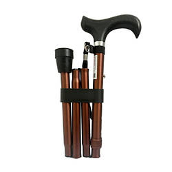 Палиця металева легка GB-820 Toros-Group, Тип 1085 (коричневий)