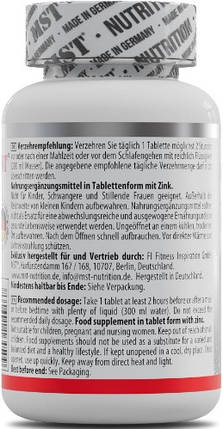 Цинк в хелатній формі MST Zinc Chelate Bisglycinate 25 mg 90 таб, фото 2