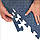 Мат-пазл (ластівчин хвіст) Cornix Mat Puzzle EVA 120 x 120 x 1 cм XR-0239 Navy Blue, фото 7