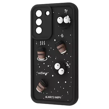 Чохол Pretty Things Case для Samsung Galaxy S21 FE (G990B) Black/Coffee