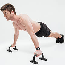 Упори для віджимань Cornix Push-up XR-0169 Black/Green Poland, фото 5